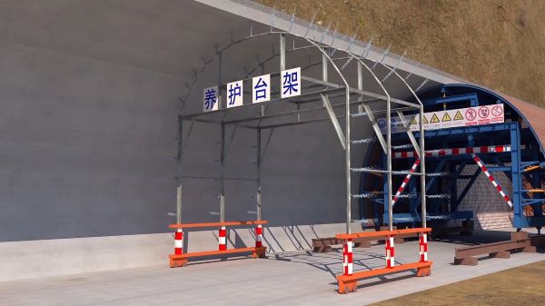 岐山县隧道施工动画制作公司 - 隧道施工工艺和施工方法 - 隧道施工汇报动画视频 - bim 工程施工动画